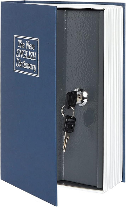 Книга сейф Английский словарь 18 см (Синий) Вінниця - фото 1
