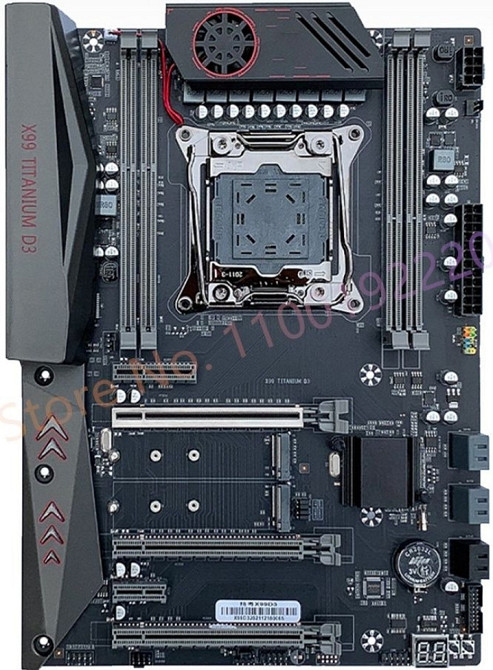 X99 Titanium D3 2011-3 Xeon E5-2676v3 + 4x8 (32Gb) Samsung ECC REG Київ - фото 5