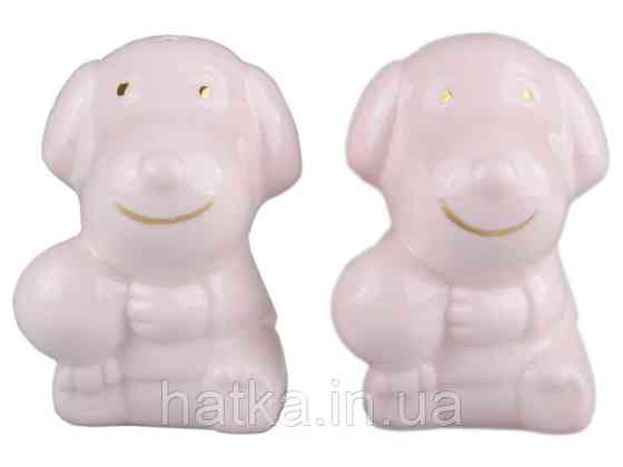 Набір для спецій 2 шт Lefard Песики рожеві 359-304 Київ
