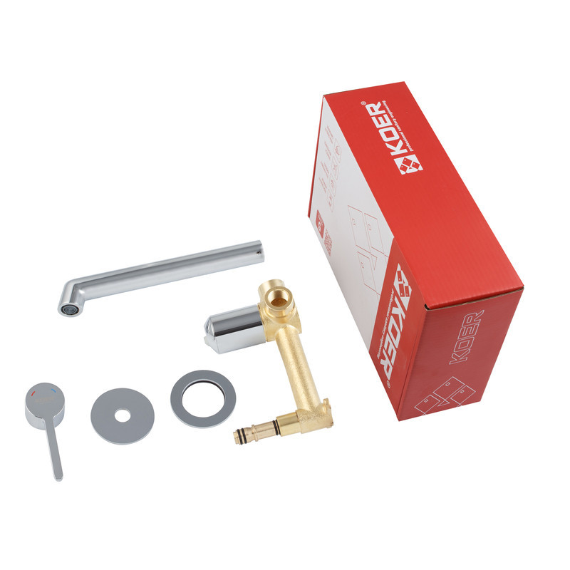 Змішувач для умивальника вбудований Koer KB-16029-01 Колір хром (KR5480) ( 25232 ) Харьков - изображение 7