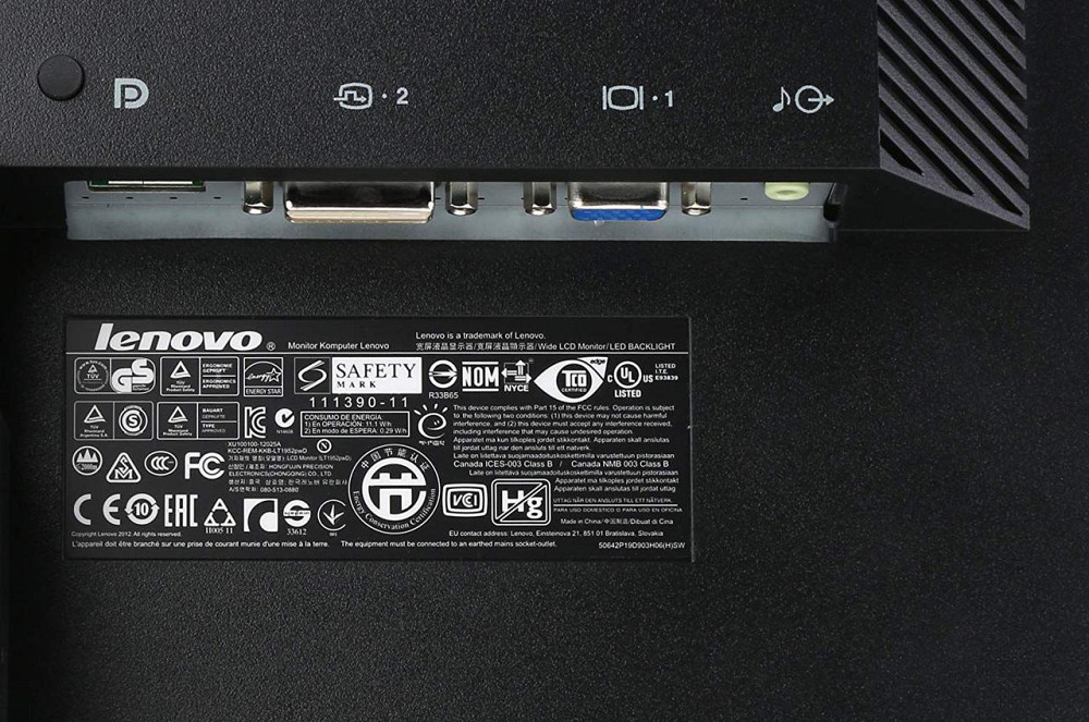 Б/У Монітор 19" Lenovo LT1952pwD — Class B Харків - фото 2