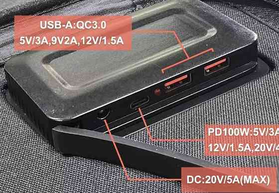 Сонячна панель складана; 100W. 19V.5.26A Київ