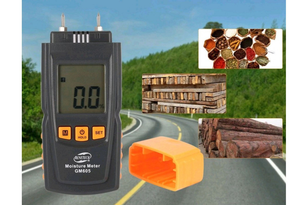 Влагомер древесины 0-41% (28 пород, 4 типа) BENETECH GM605 Киев - изображение 6