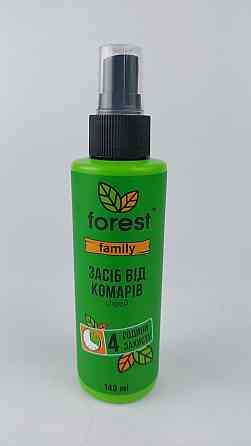 Спрей-репелент Forest Family 140 мл від комарів (1 шт.) Харків
