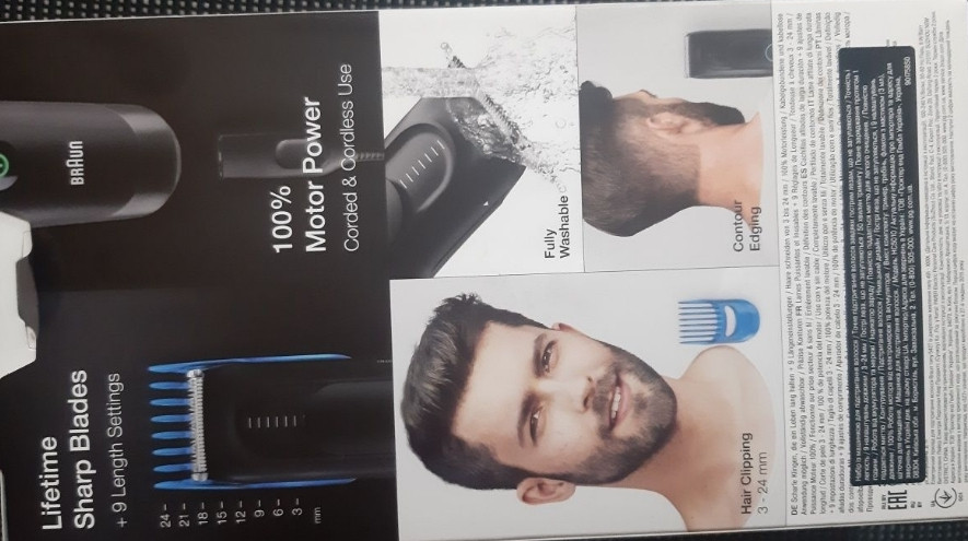 Машинка для стрижка НС5010 Braun. Харків - фото 3