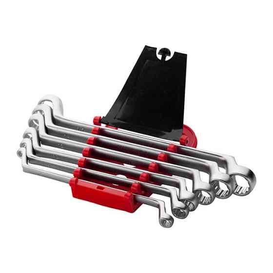 Набір ключів накидних, 6 шт., 6-17 мм, Cr-V INTERTOOL HT-1101 Киев