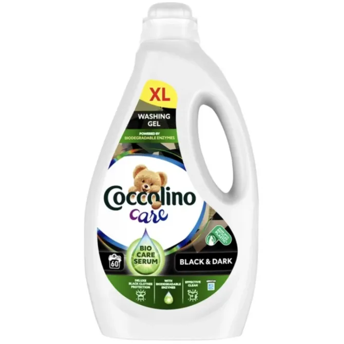 Гель для стирки Coccolino Care для черных и темных вещей 2.4 л 60 ст Львов - изображение 1