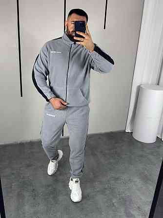 Мужской костюм на змейке XL-XXL, серый Одесса