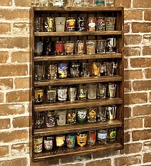 Полиця для чарок "Лармаунт" капучино Миколаїв - фото 1