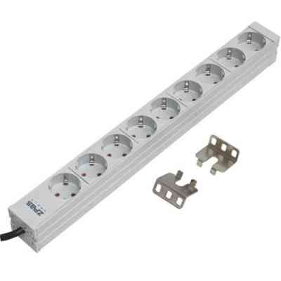 Силовий блок 19&quot; 1U, 9хShuko, вилка С14 Zpas (W-LZ30-09-SU-000-K) Вінниця