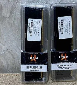 Память для настольных Компьютеров: GOOD RAM 32Gb./ 2x16Gb/3600 MHz. Iridium. Киев - изображение 1