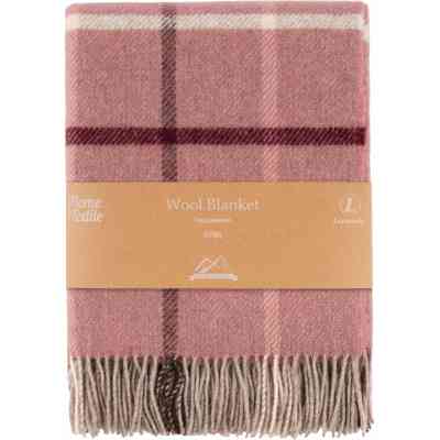 Плед Ardesto Leonardo Alpina 100% шерсть, розовый 140x200 см (ART0701LM) Винница