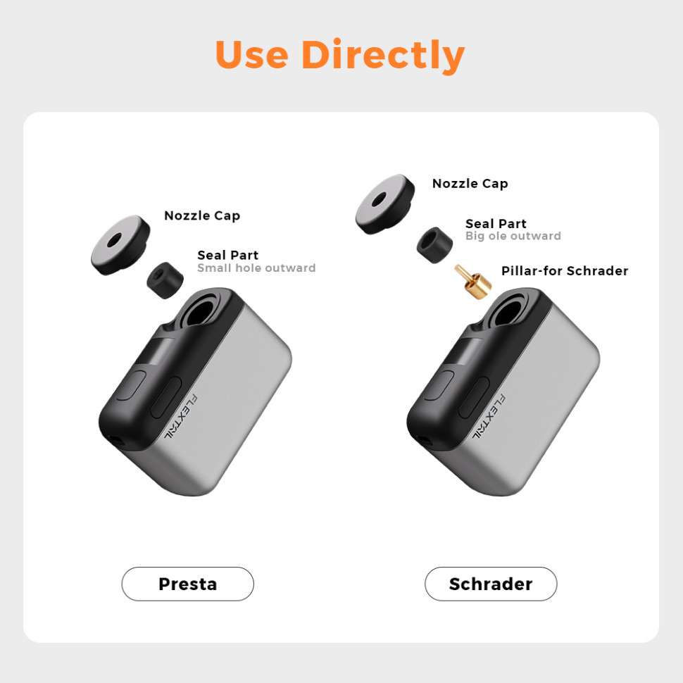 Велосипедний міні насос електричний Flextail Tiny Bike Pump Pro, 120 PSI Київ - фото 3