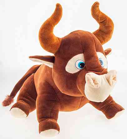 М'яка іграшка Аліна Бик коричневий 40 см Київ