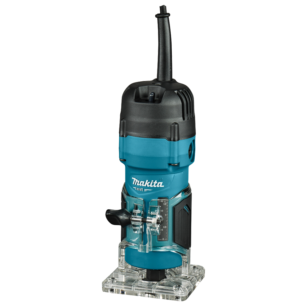Професійний електричний фрезер Makita MT M3702B : 530 Вт, 6 цанга (M3702B) Київ - фото 1