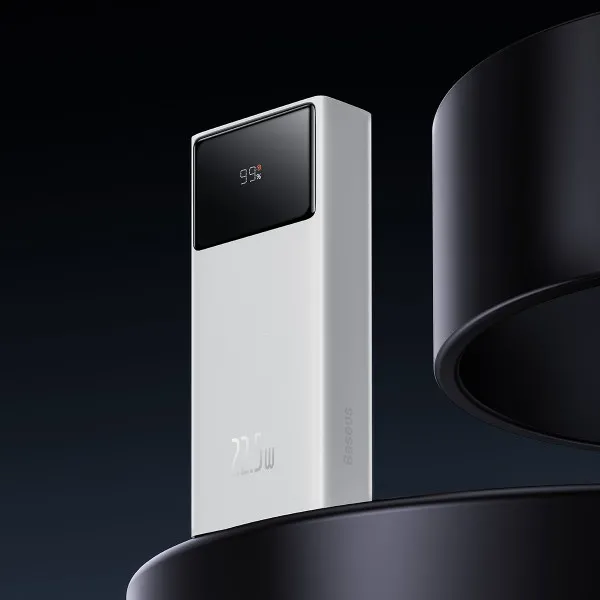 Зарядная батарея Baseus Star-Lord Digital Display 20000mAh Fast Charge 22.5W PPXJ080002 (Белый) Винница - изображение 9