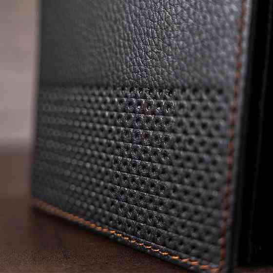 Гаманець чоловічий Vintage 14452 шкіряний Чорний Київ