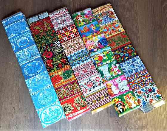 Прикраса на яйця Хохлома на 7 яєць – термоусадкова етикетка для Великодня, 100 шт Харків