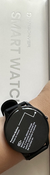 Смарт часы Parsonver для мужчин и женщин black iOS/Android. Киев - изображение 2