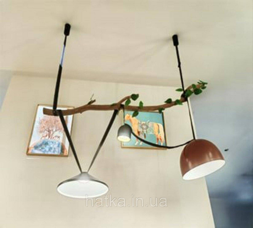 Дизайнерські підвісні треки - трансформери Коричневий VALESO Композиція-5 Київ - фото 1