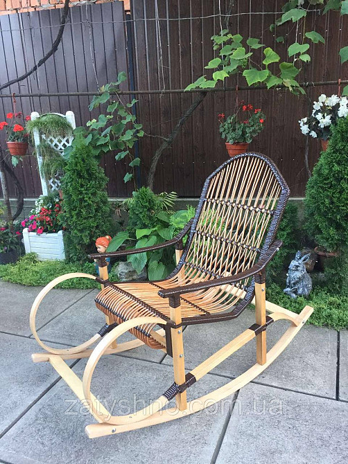 Качалка плетеная из лозы Киев - изображение 2