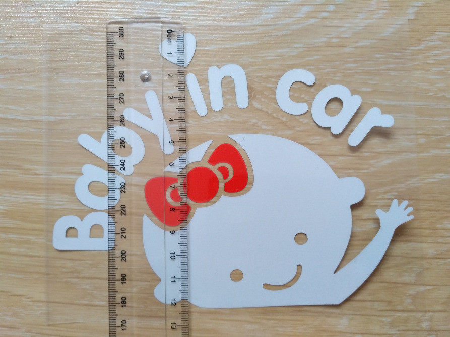 Наклейка Біла на авто світловідбиваюча Київ - фото 3