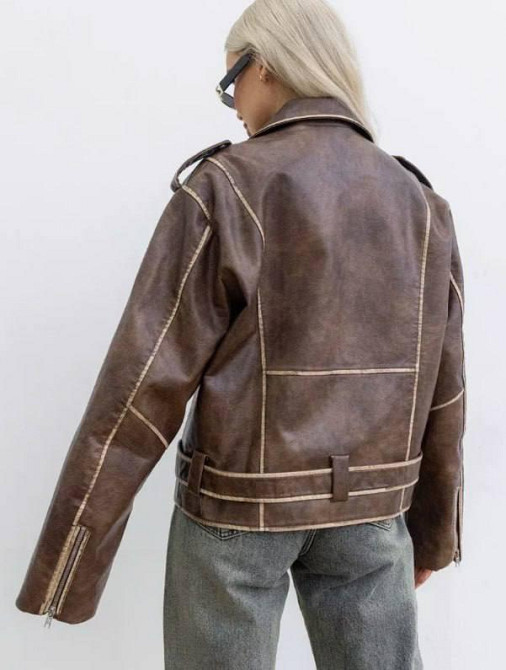 Косуха коричнеая женская Коричневый M Харьков - изображение 3