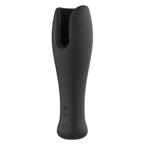 Мастурбатор для голівки Dream Toys Essentials, чорний, 19,5 см Sex Aura Київ