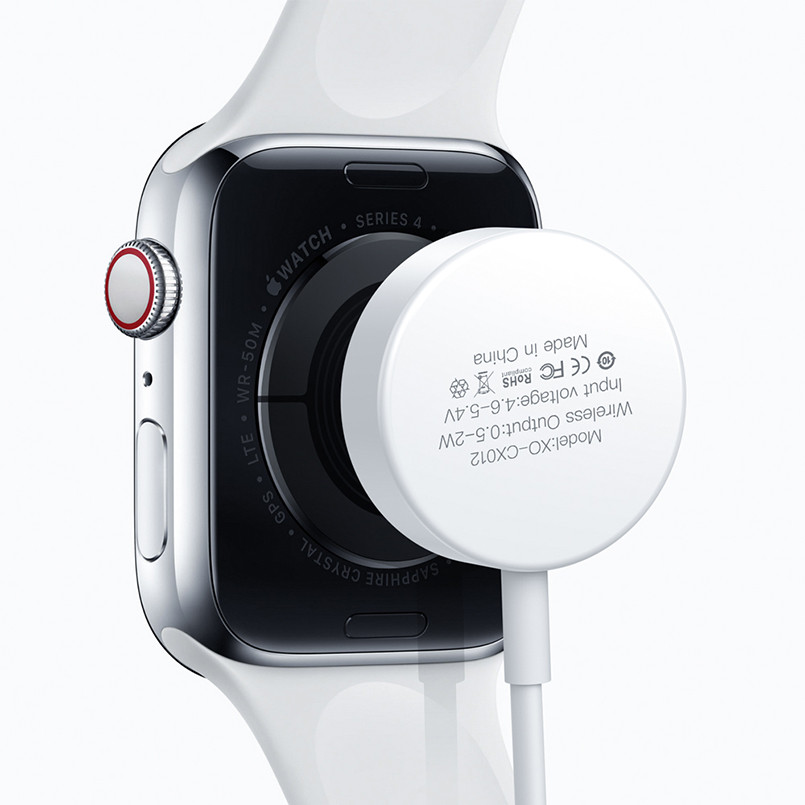 Бездротовий зарядний пристрій XO CX012 Watch Wireless Charger USB-A білий Львів - фото 5