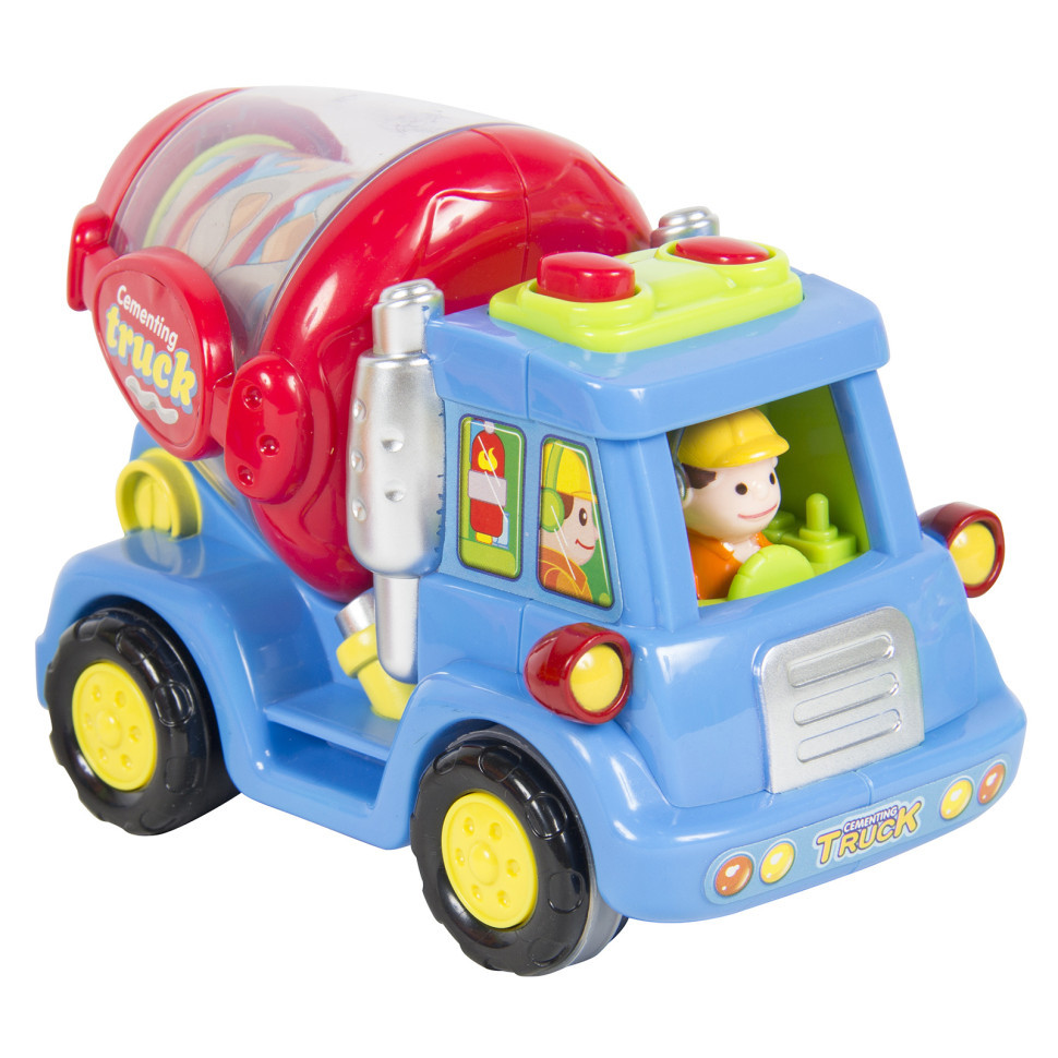 Дитячі машинки Спецтехніка 386 ABC, 3 види  Бетономішалка Вінниця - фото 1