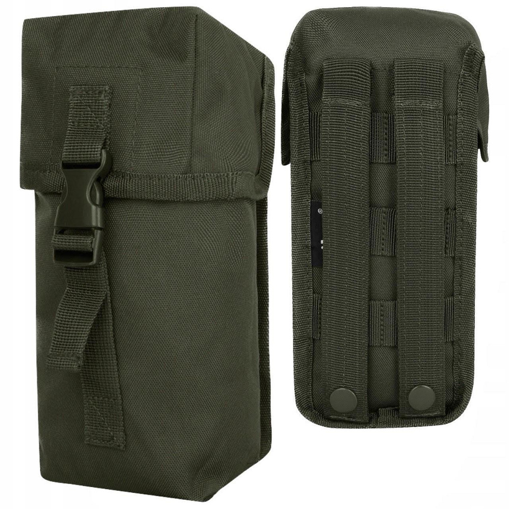 Універсальний Підсумок (Чохол) для пляшок, банок із системою Molle Mil-Tec від Sturm (13490001) Olive Нововолинськ - фото 1