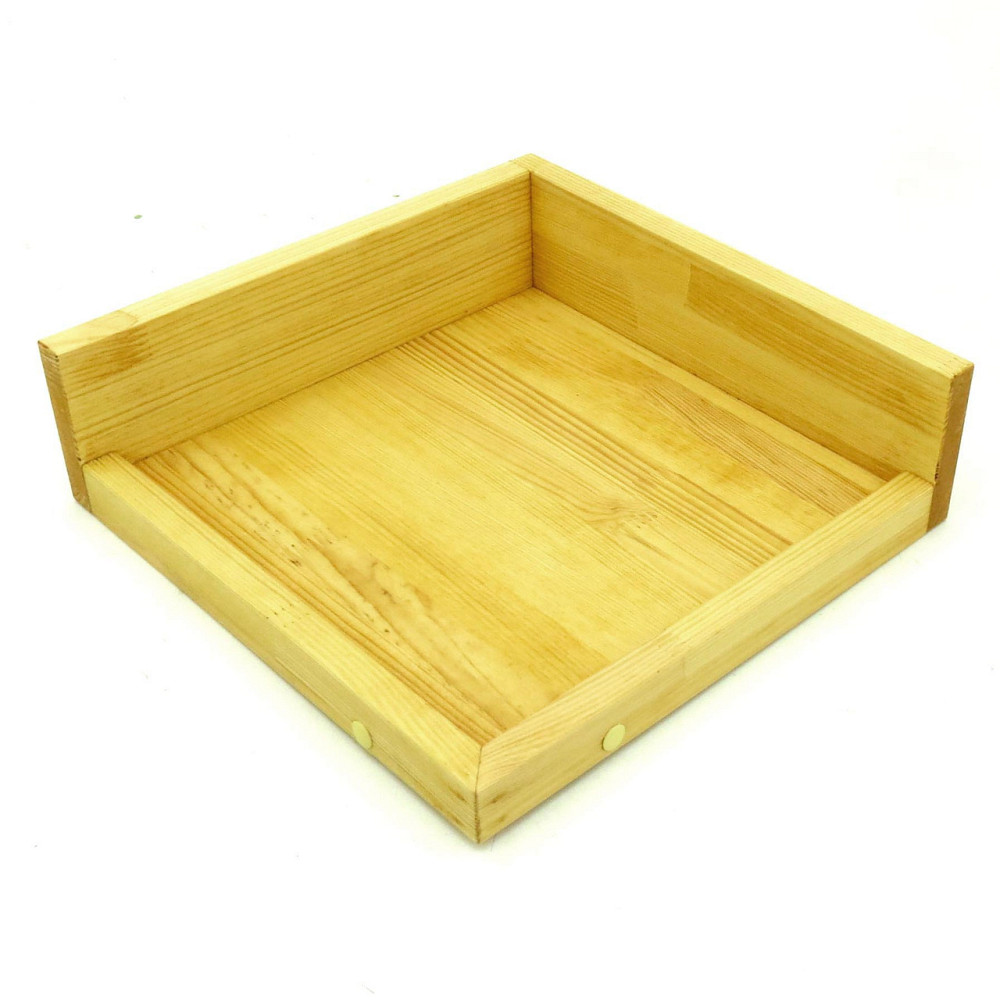 Кутова настінна полиця "Харабакоа" ваніль Миколаїв - фото 1