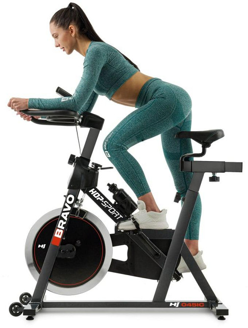 Спинбайнайк Hop-Sport HS-045IC Bravo черный Киев - изображение 10