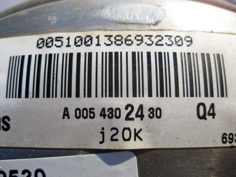 Mercedes-Benz  A0054302530 Вакуумний підсилювач гальм S-Class W220 CL C215 Одесса - изображение 4