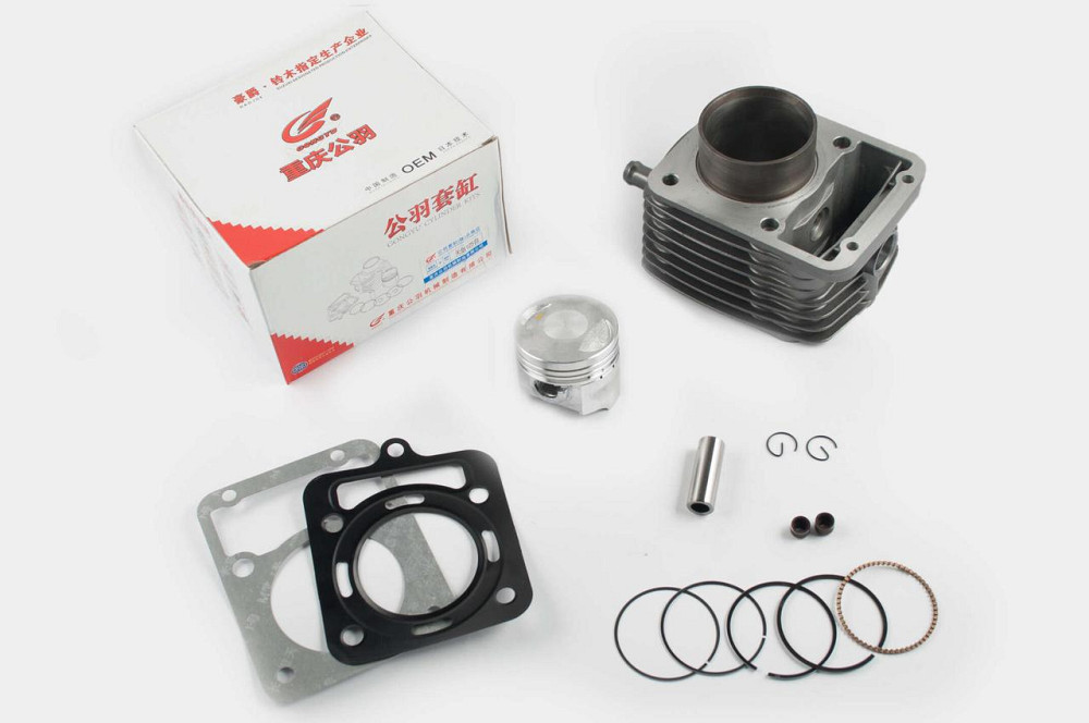 Поршневая мотоцикл 4T CG180 (Ø59.6, p-15, h-77) (водяное охлаждение, с ребрами) Мукачево - изображение 1