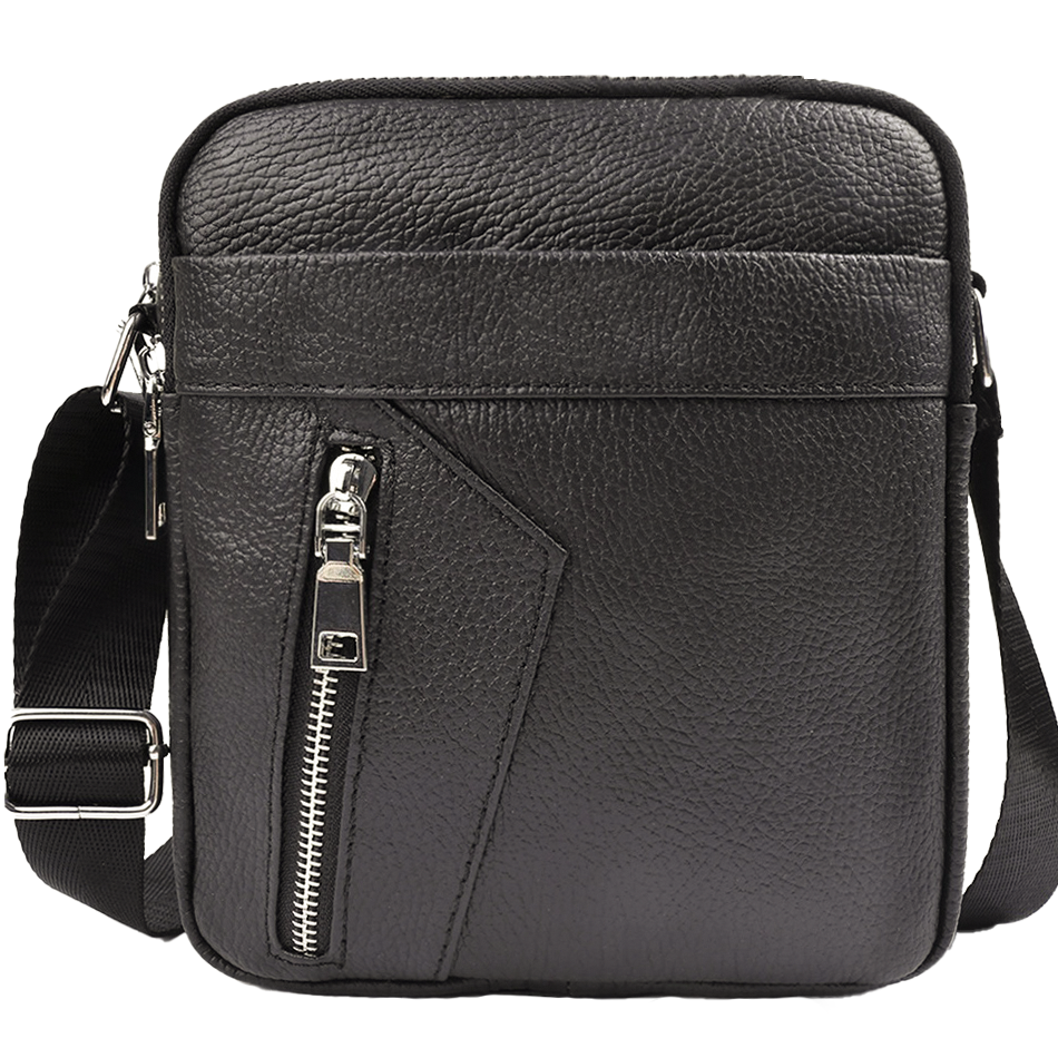 Якісна чоловіча сумка з натуральної шкіри, сумка месенджер, барсетка шкіряна, сумка Tiding Bag Київ - фото 5