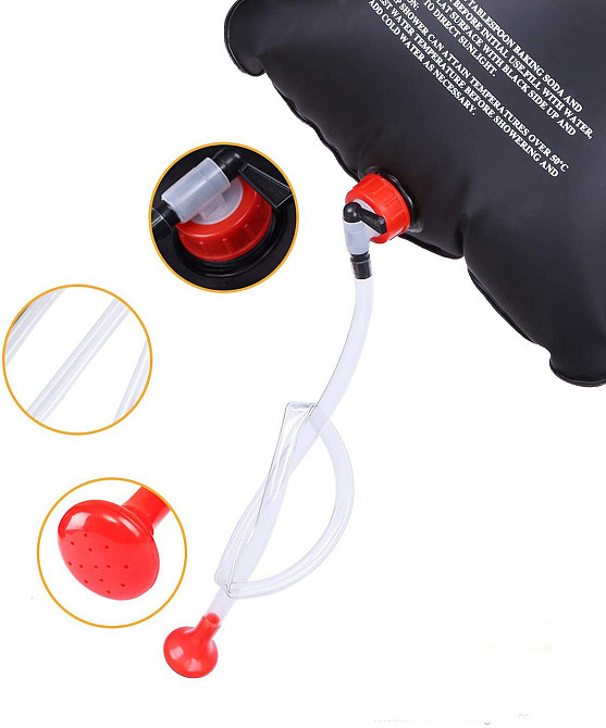 Душ портативный для дачи и кемпинга Supretto 20 л Киев - изображение 5