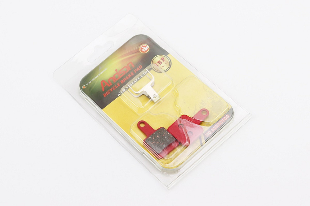 Гальмівні колодки Disk-brake (SR Suntour mechanical), червоні YL-1040 Киев - изображение 1