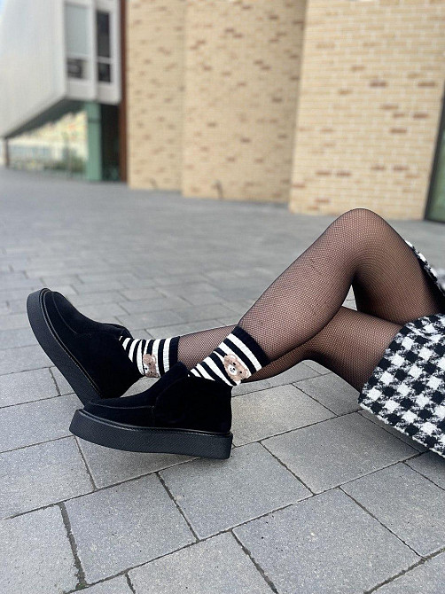 Без бренда Черевики жіночі GREMMY 207 чорні (зима, замша натуральна) (5309) 37 Коломия - фото 7