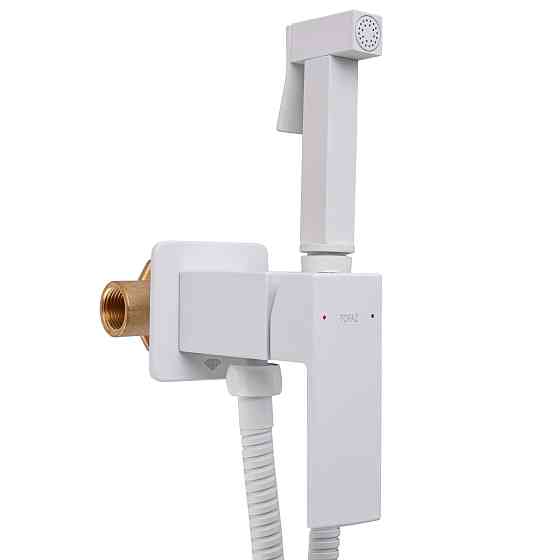 Змішувач гігієнічний TOPAZ  ODISS TO 18604-H62-WW Киев