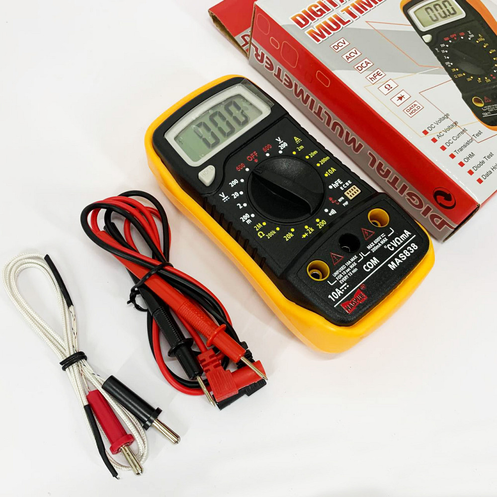 Мультиметри для роботи, Кращий цифровий мультиметр, Мультиметр цифровий тестер амперметр EQ-57 Львів - фото 1