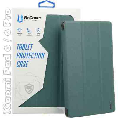 Чохол до планшета BeCover Smart Case Xiaomi Mi Pad 6 / 6 Pro 11" Dark Green (709493) Вінниця