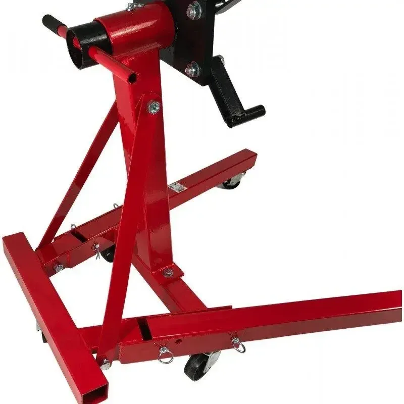 Монтажний стенд VERKE 900 кг для двигунів поворотний стенд слюсарний візок для ремонту двигунів посилений на колесах Львів - фото 3