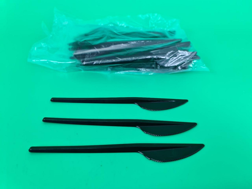 Ніж одноразовий чорний Андрекс (100 шт.) Харків - фото 2