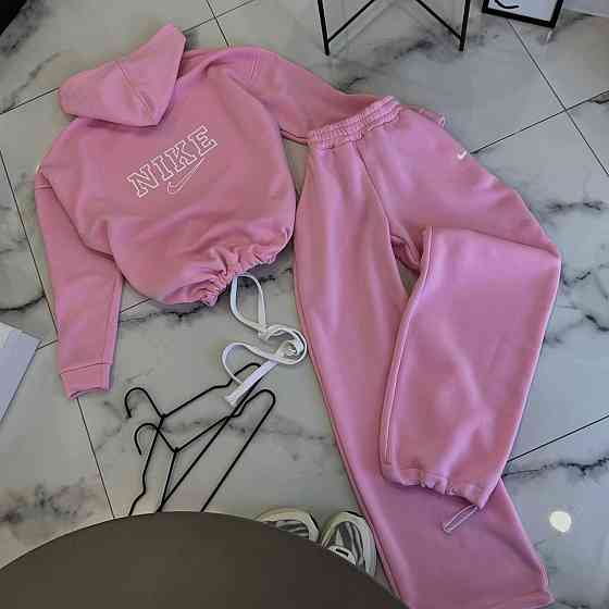 Жіночий костюм для прогулянок у спортивному стилі тринитка на флісі Барбі, 42/46 Одеса