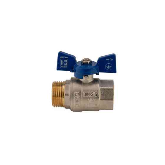 Кран кульовий Koer 1" ГШМ (KR.218.B) синій (KR2721)   ( 24978 ) Харків