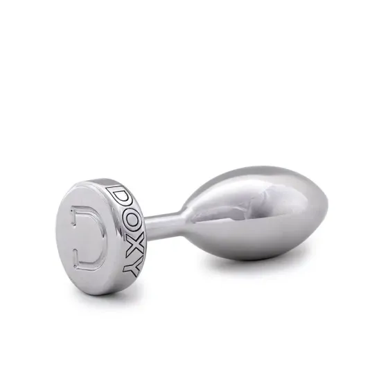 Металева анальна пробка DOXY Butt Plug SMOOTH, гладенька, діаметр 3,3 см Львів