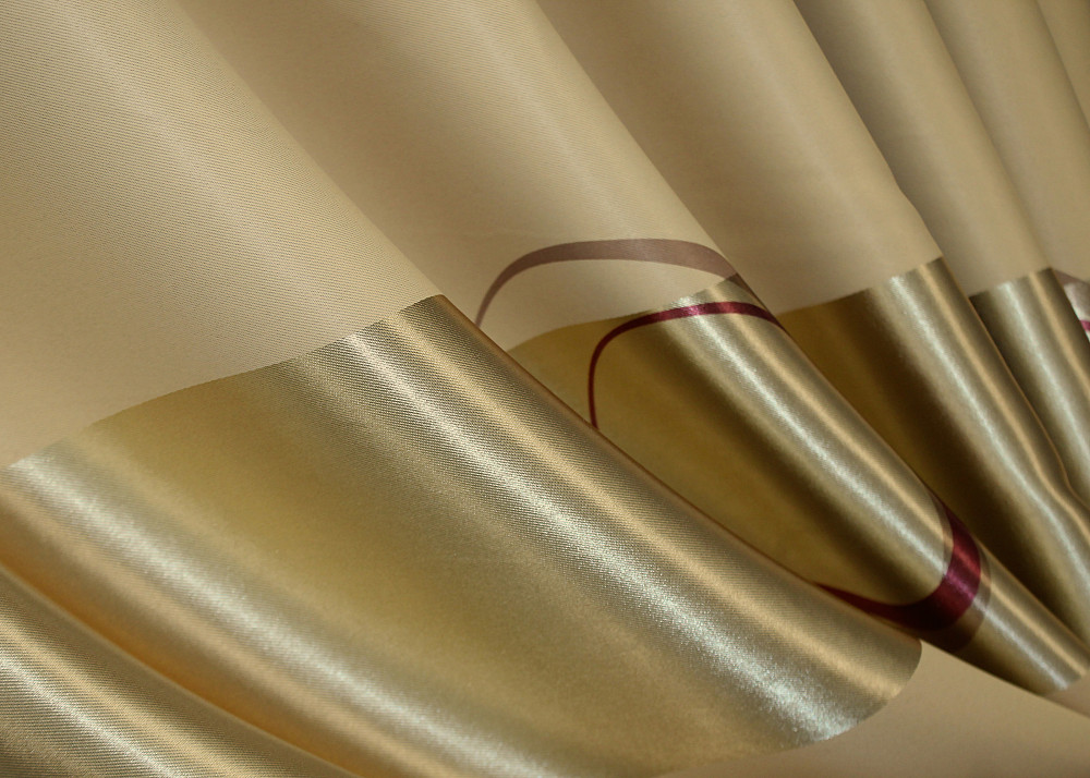 Шторна тканина софт колір бежевий 366ш Київ - фото 1