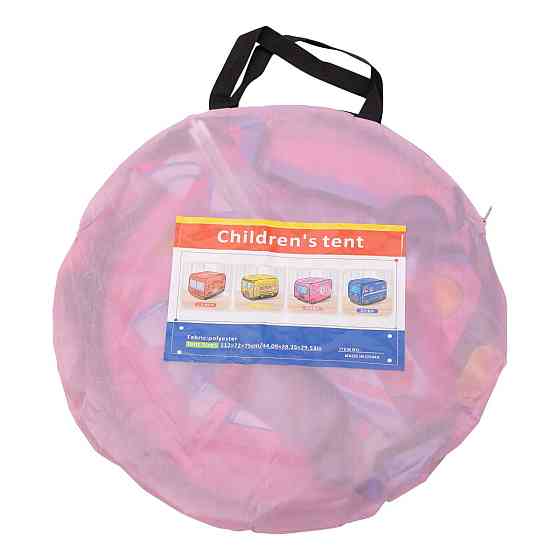 Lugi Дитячий ігровий намет «Фургон з морозивом» 110×70×66 см намет для дівчинки Рожевий HP-S-5N Коломия