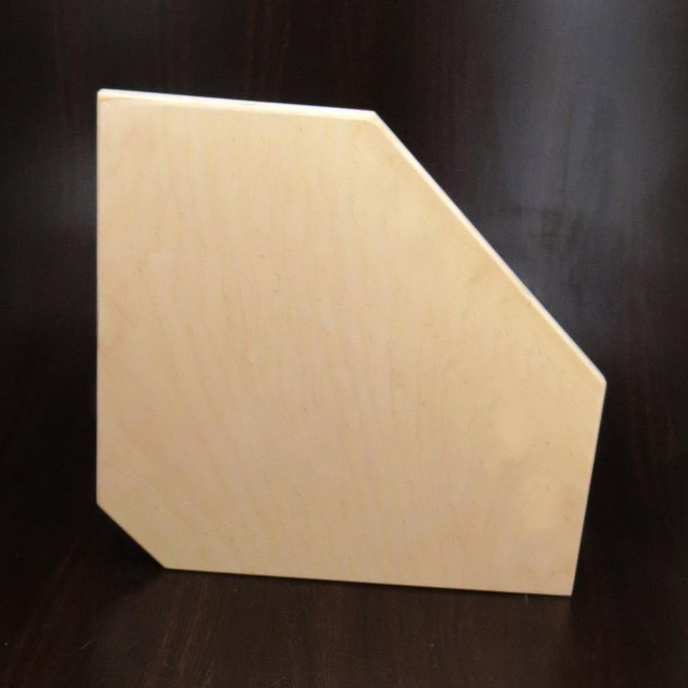 Угловая настенная полка 